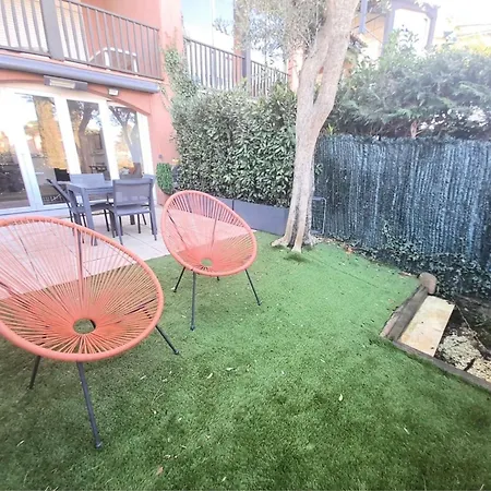 Gasbru - Golfe De St-tropez - Rez De Jardin T2 Avec Acces Piscine Et Tennis * ガッサン